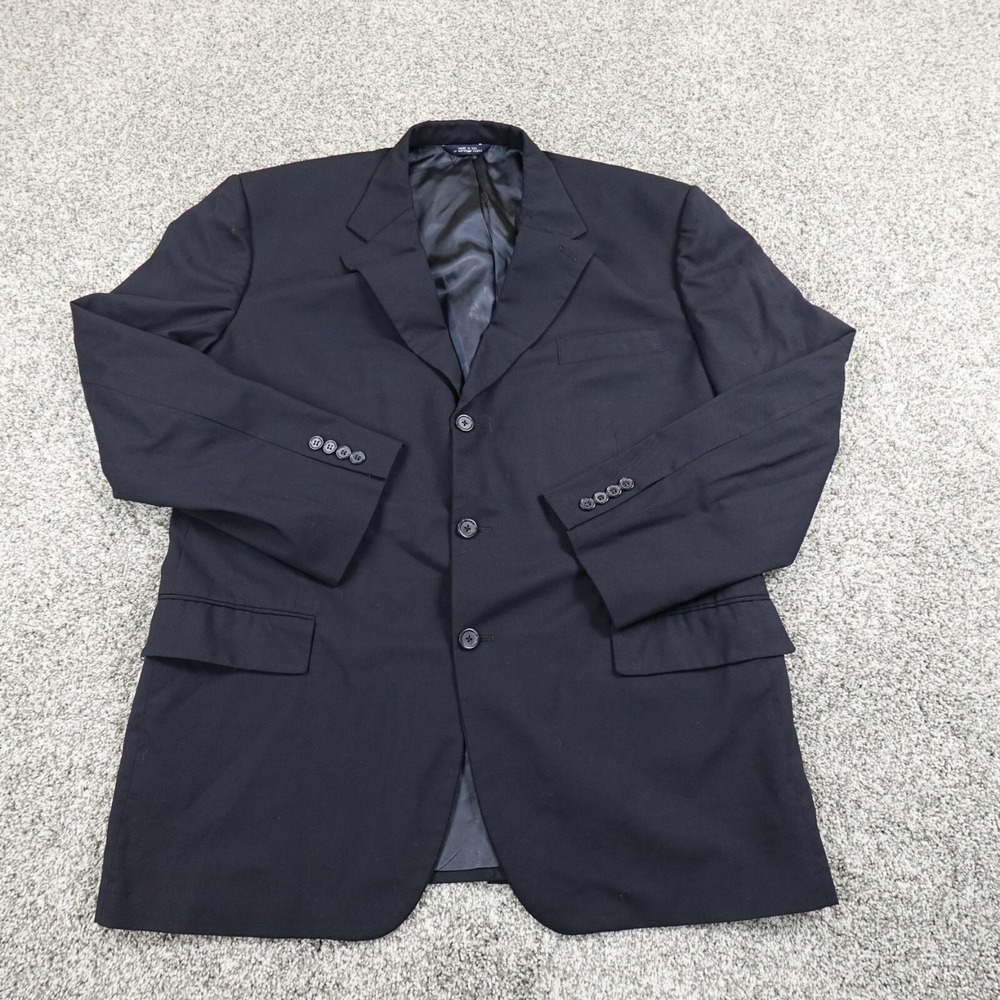 VINTAGE Brooks Brothers Jacket Mens 46 Back Wool Suit Top Blazer Sports Coat USA